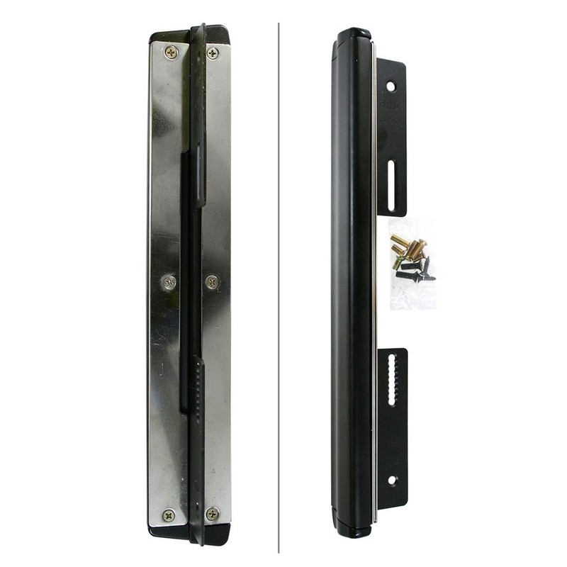 Guard Lock Blow Plate for Outside Door Universal Type (Black)