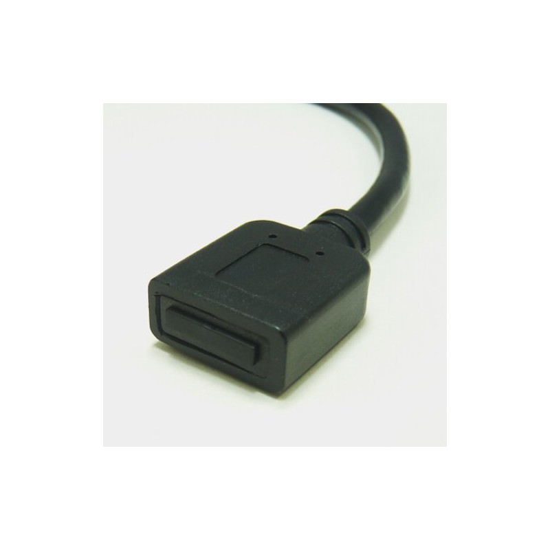 Techno Baines USB3.0 Micro-B Type Cap (Black) No Knob 6pcs/Pack