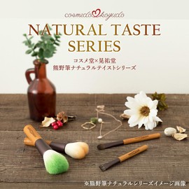 Cosmetics & Koyudo NG-G045CC Natural Taste Series Kumano Brush Set of 4 + Case