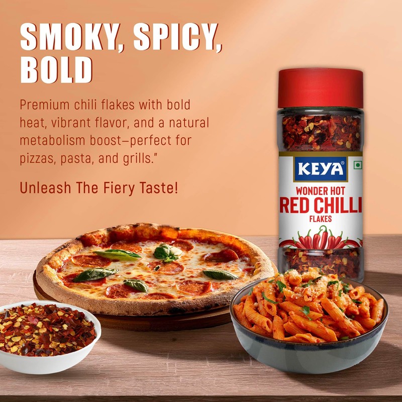 Keya Red Chilli Flakes Dry Red Chilli Flakes Seasonings Aromatic