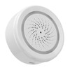 2.4GHz WiFi Temperature Humidity Sensor Detector Sound Light Alarm Smart