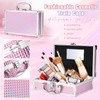 YBUETE Makeup Kit with Train Case for Teen Girl Women,