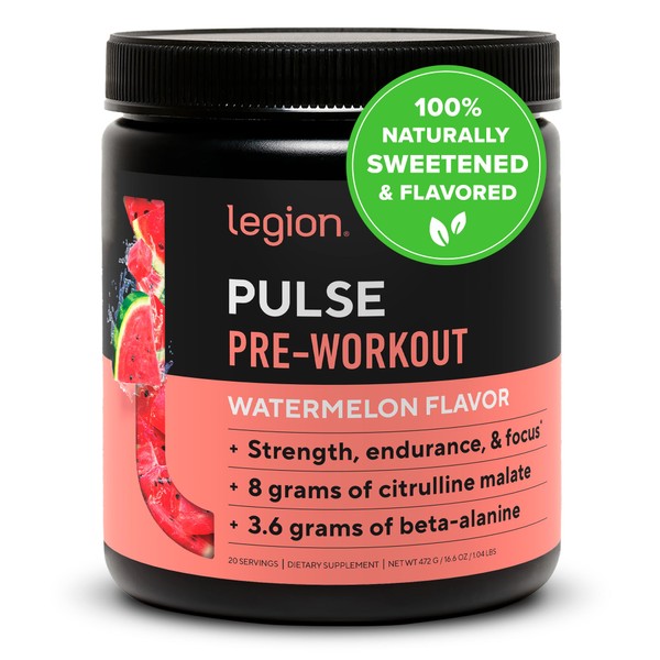 LEGION LEGION- All Natural Nitric Oxide Preworkout Drink to Boost