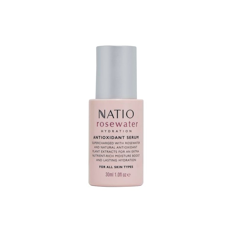 Rosewater Antioxidant Serum by Natio for Women - 1 oz