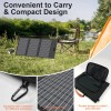 MHPOWOS 45W Foldable Solar Panel Battery Charger for Marbero M82