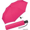 Mini Pocket Umbrella Women's Flash Automatic Dots, Pink, Pocket umbrella