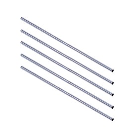 Classic Steel Shower Rod in Polished Chrome, 60-Inch, 5-Pack