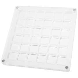 Gadpiparty Jewelry Organizer Transparent Multi Grid Bead Storage Holder with Magnetic Lid Compartments for Accessories and Nail Art for Easy Access and Organization