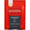 Community Coffee Signature Blend, Dark Roast Pre-Measured Coffee Packs, 2.5