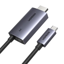 UGREEN USB C a HDMI 100W PD Cargador 4K@60Hz 1440P@144Hz 1080P@240Hz/120Hz