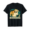 Funny Ghost Banana Boonanas Sunset Beach Summer Summerween T-Shirt