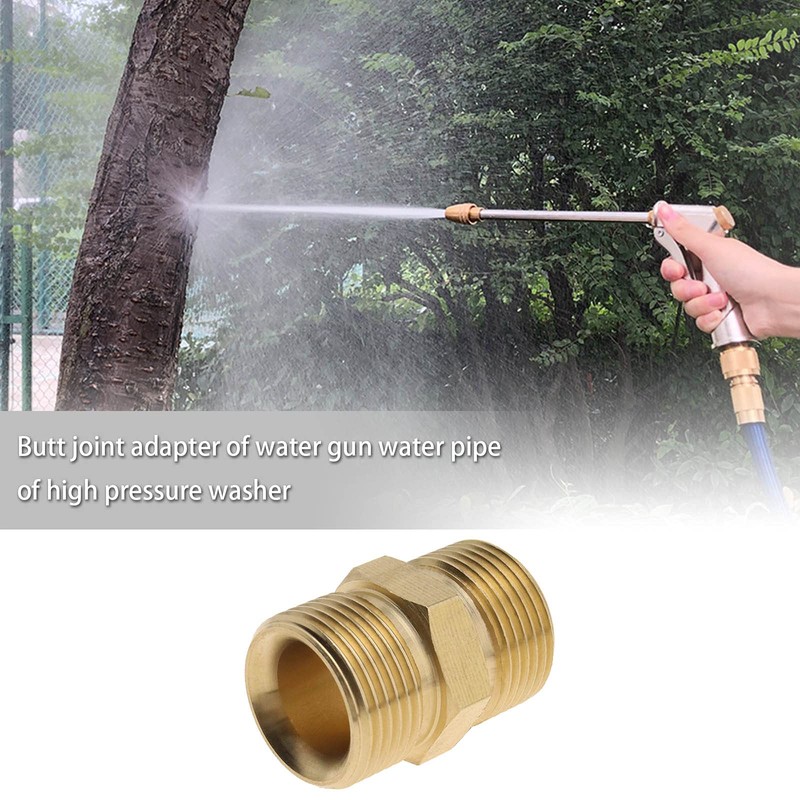 EMSea M22 15mm Male to M22 14mm Male Adapter Brass