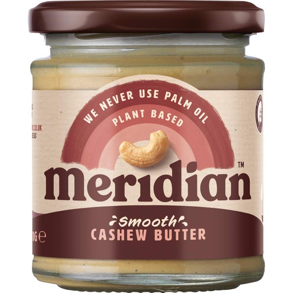Meridian Smooth Cashew Butter 170g - Pack of 2