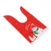100Pcs Christmas Gift Bag Cute Food Grade Eco Friendly Reusable