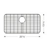 Wells Sinkware Kitchen Sink Bottom Grid Protectors 25.63 x 13.75