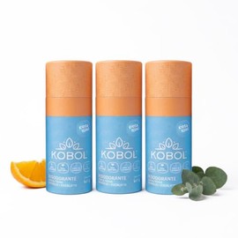 KOBOL KIDS| Kit de 3 desodorantes Naturales KIDS AND TEENS | Ideal para Niños y Adolescentes SIN Bicarbonato no Irrita | Con Esencias Naturales NO FRA