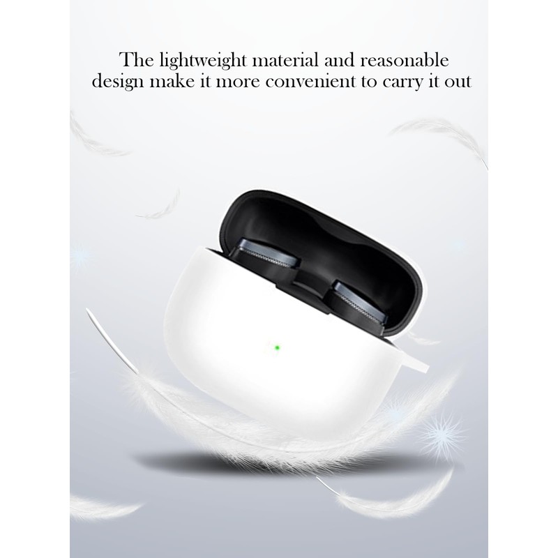 Case for Bowers & Wilkins Pi8 Wireless Earbuds,Soft Protective,Shockproof, BOVUGAC