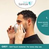 Simply Simply Sanitize Reusable Light Grey Fabric Face Mask NM003