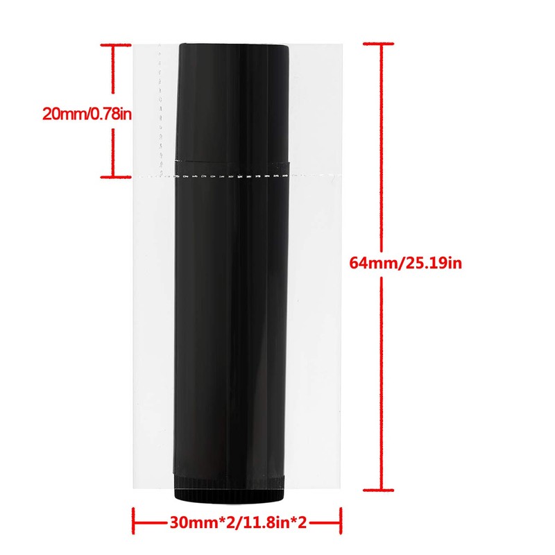 500Pcs Shrink Wrap for Lip Balm Tubes/Lip Gloss Tubes, Easy