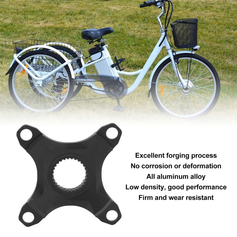 Aoutecen 104BCD Mid Drive Chainring Spider, 42 Teeth, Superb Forged,