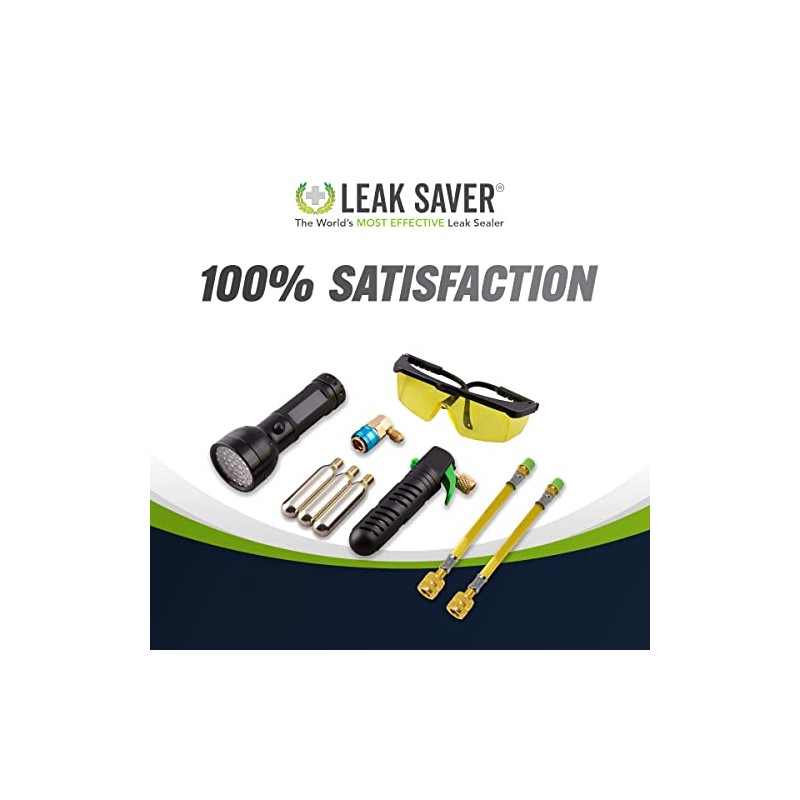 Leak Saver UV Dye Injection Kit for Refrigeration Systems