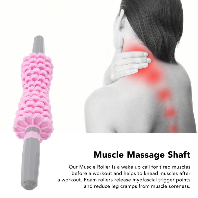 Gear Massage Stick Deep Muscle Relaxation Exercise Liposuction Massage Roller