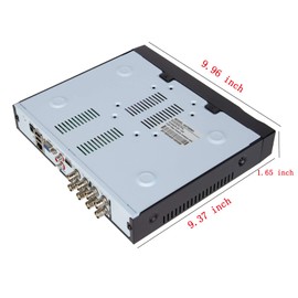 Xenocam 8CH 1080N Hybrid 5-in-1 AHD DVR (1080P NVR+1080N AHD+960H Analog+TVI+CVI) Standalone DVR CCTV Surveillance Security System Video Recorder Motion Detection HDD & Cameras not Included