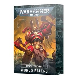 Games Workshop - Warhammer 40,000 - Datasheet Cards: World Eaters (10th Edition - 2025)