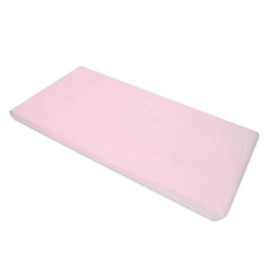 American Baby Company 100% Natural Cotton Percale Fitted Day Care Mat Sheet, Pink, 24 x 48 x 4, Soft Breathable, for Girls