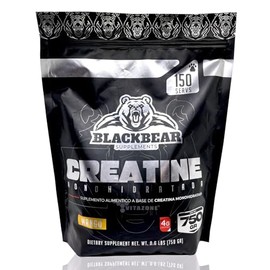 Creatina Monohidratada 750gr Mango 150 serv Blackbear