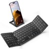 Foldable Bluetooth Keyboard with Numeric Keypad, Samsers Full-Size Wireless Folding