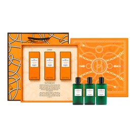 NEW Hermes Eau Dolange Vert Hair 3 Piece Set / NEW 에르메스 오 도랑쥬 베르트 헤어3종 세트