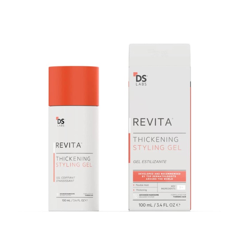 DS Labs Revita Hair Styling Gel – Medium Hold, Thickening,