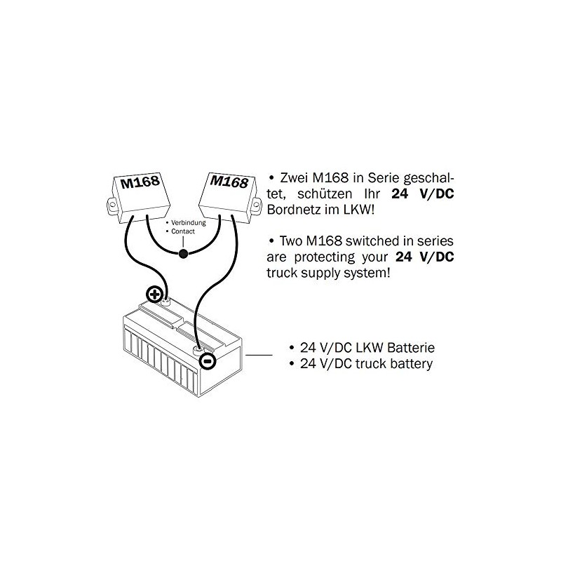 Kemo M168 Surge Protector 12V/DC. Suppresses Voltage Spikes in Car