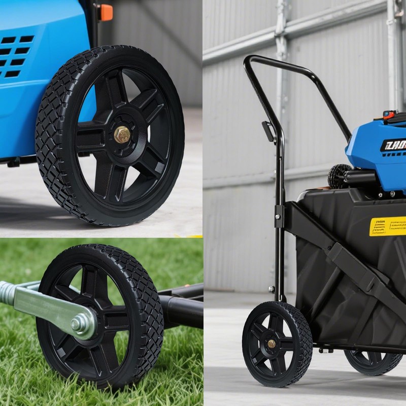 Lawn Mower Wheels (Black 4PCS)