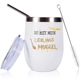 Harry Tasse Merch Kaffeebecher 350ml,Du Bist Mein Lieblings Muggel,Lustige Adventskalender Geschenke für Frauen, Beste Geschenk für Freundin Den Freund Aharry Geburtstagsgeschenk Fanartikel