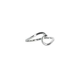 Pura Vida Wave Ring, Silver, 6