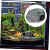 Kisangel Realistic 1pc Aquarium Cave Ornament Fish Tank Accessories Stone