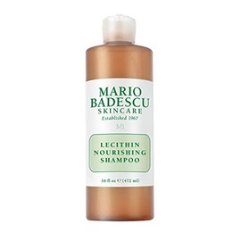 Mario Badescu Shampoo nutritivo con lecitina | Shampoo hidratante y humectante para hombres y mujeres con aceite de jojoba y lecitina | Ayuda a restaurar el cabello seco, dañado y teñido | 1177 ml