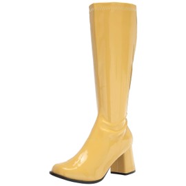 Ellie Shoes Women's Knee High Boot Fashion, Yellow, 13