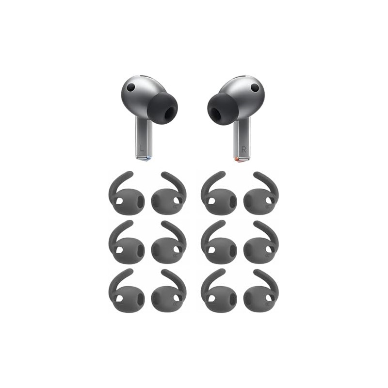 Rqker Ear Hooks Compatible with Galaxy Buds 3 Pro SM-R630N,