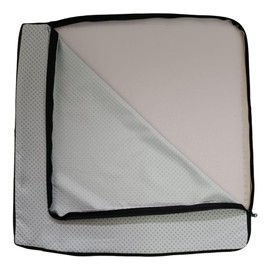 TiborTex Orthopaedic Chair Raiser Seat Cushion Black Faux Leather Floor Cushion Chair Cushion Stand Aid Wheelchair Cushion Seat Pad