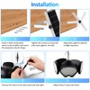 TSUNESLUX Solar Shed Light Motion Sensor Lights Outdoor IP65 Waterproof