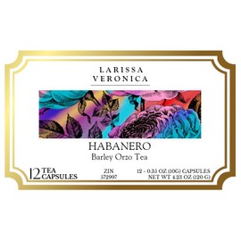 Habanero Barley Orzo Tea (Single Serve K-Cup Pods) (12 pods, ZIN: 572997)
