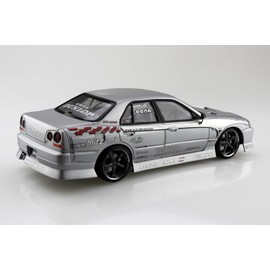 Aoshima Bunka Kyozai 1/24 The Tuned Car Series No.20 Nissan URAS 2002 D1Spec Replica ER34 Skyline '01 Plastic Model (Automotive)