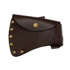 Leather Axe Cover/Sheath - Hatchet Head Protector Case, Small Belt