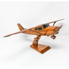 Cessna 182 Wood Model Airplane