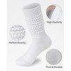 HONGTEYA Slouch Socks for Women 3 Pairs Scrunch Knee High