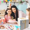 KoberrLi 2 Pack Cake Boxes with Ribbons 12x12x12 inch Tall