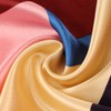 DRESHOW Large Square Satin Headscarves Hair Scarves Silk Accessories Classic